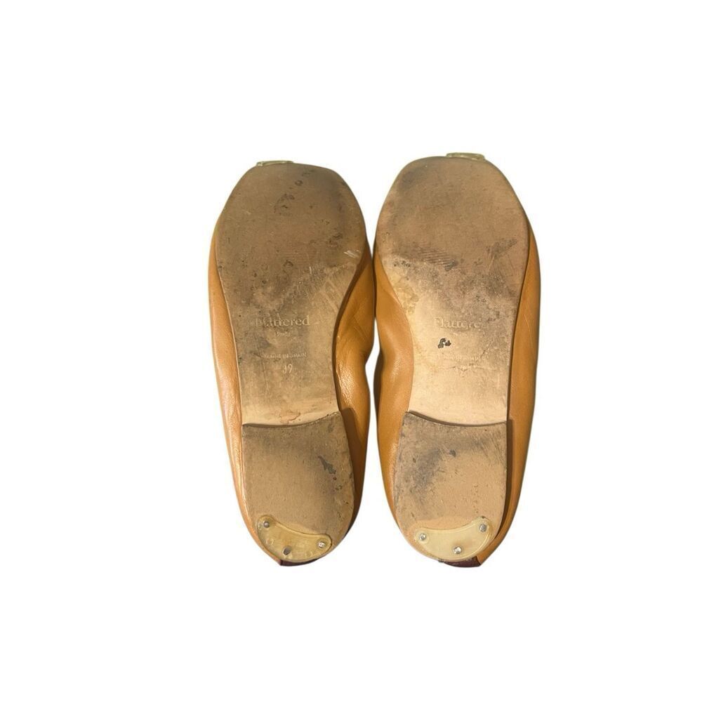 Flattered Nadine cognac leather ballet flats in size 39 - Picture 10 of 10